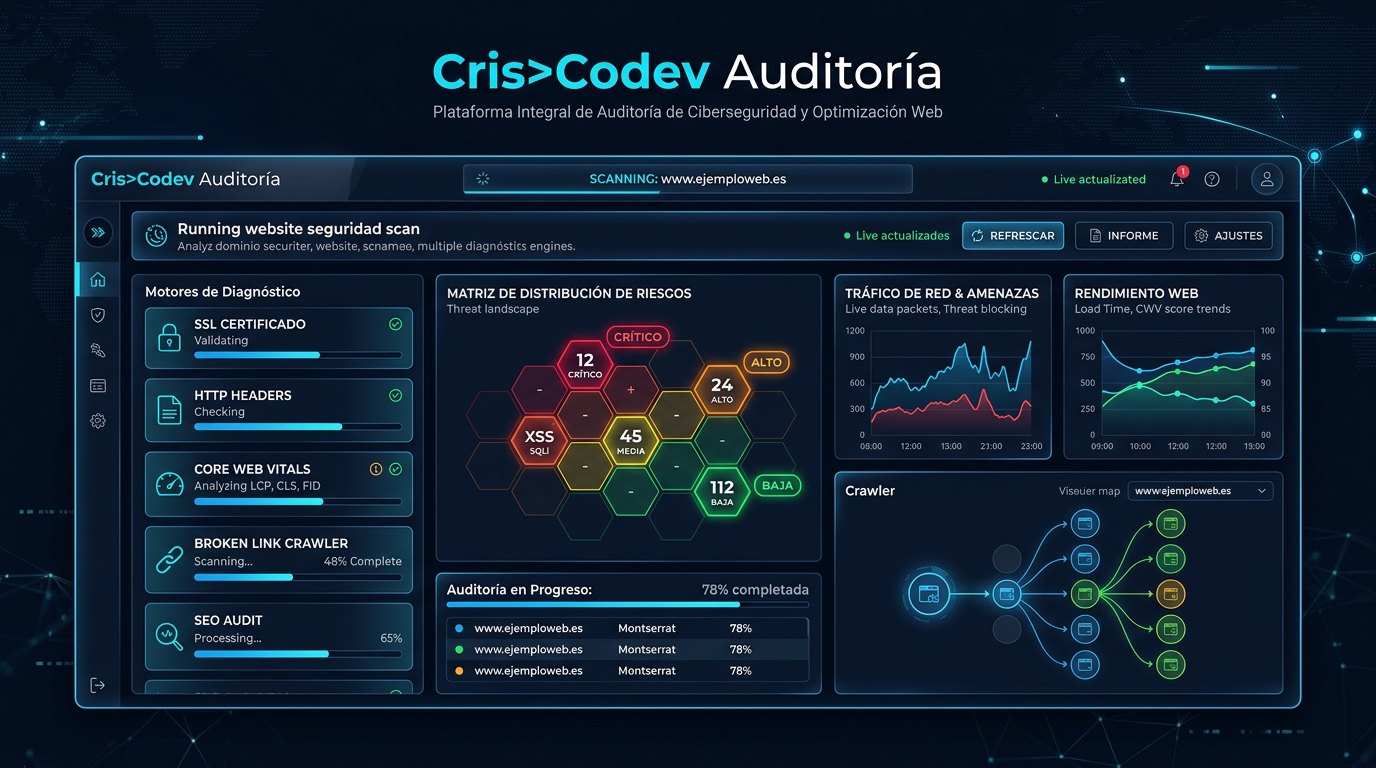 Auditoría de tu Sitio Web con CrisCodev Auditoría